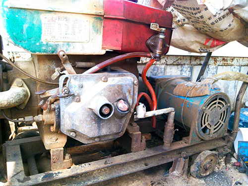 爱民单杠柴油机发电机出租